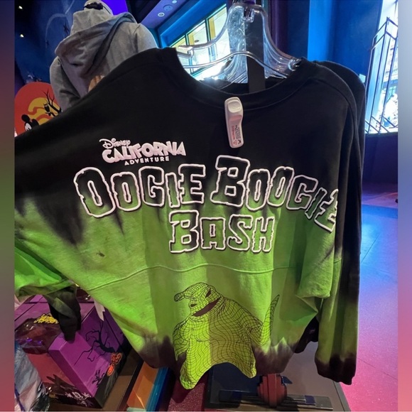 Disney’s Oogie Boogie Bash 2024 Spirit Jersey | Small, Unisex, Green/Black S M L - Picture 3 of 5